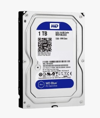 Western Digital 1TB Blue Desktop HDD